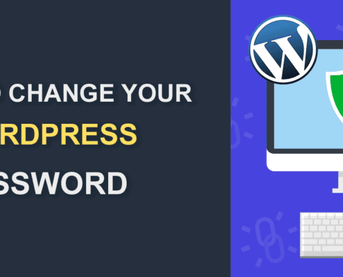 change WordPress password