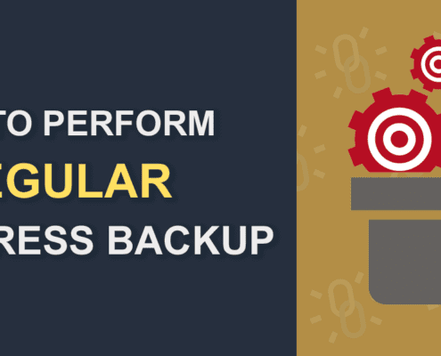 How To Perform Regular WordPress Backup