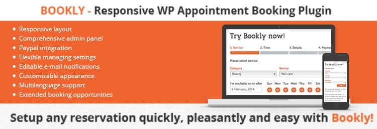 Bookly WordPress Plugin