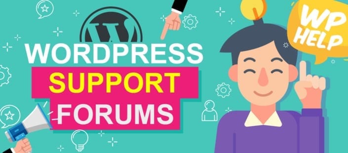 WordPress support forums & help