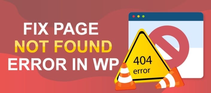 how to fix wordpress error 404 page not found