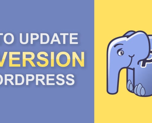 how to update php version in wordpress