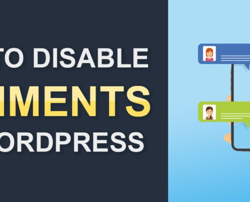 wordpress disable comments