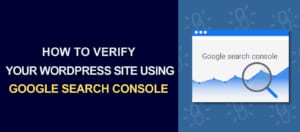 Verify site google search console