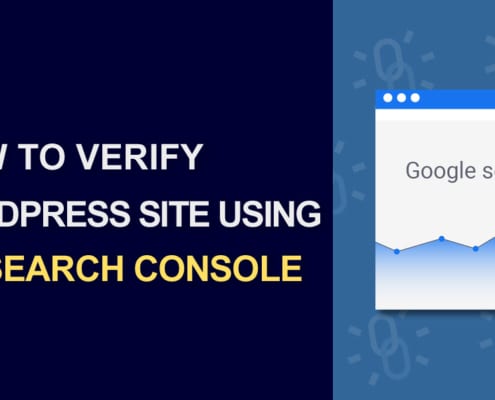 Verify site google search console