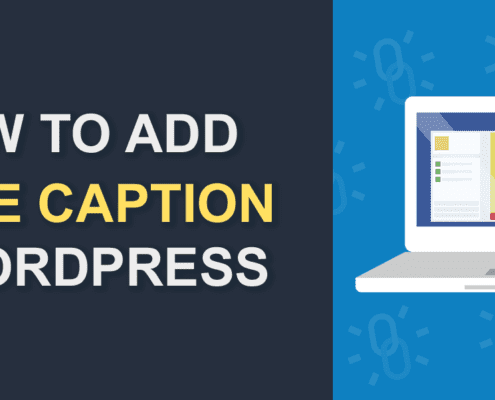 How to Add Image Caption in WordPress