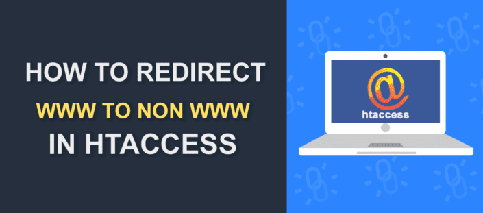 Redirect WWW to non WWW