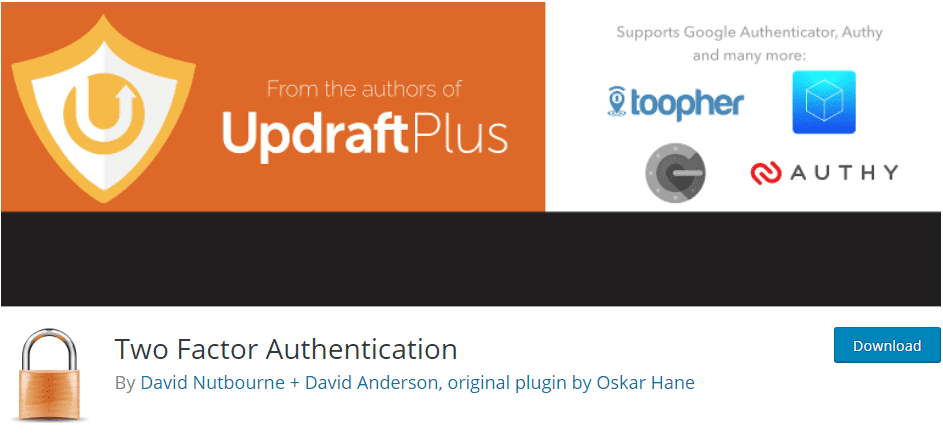 Two factor authentication plugin logo