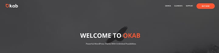 OKAB fast WordPress theme