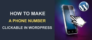 HTML Phone Number