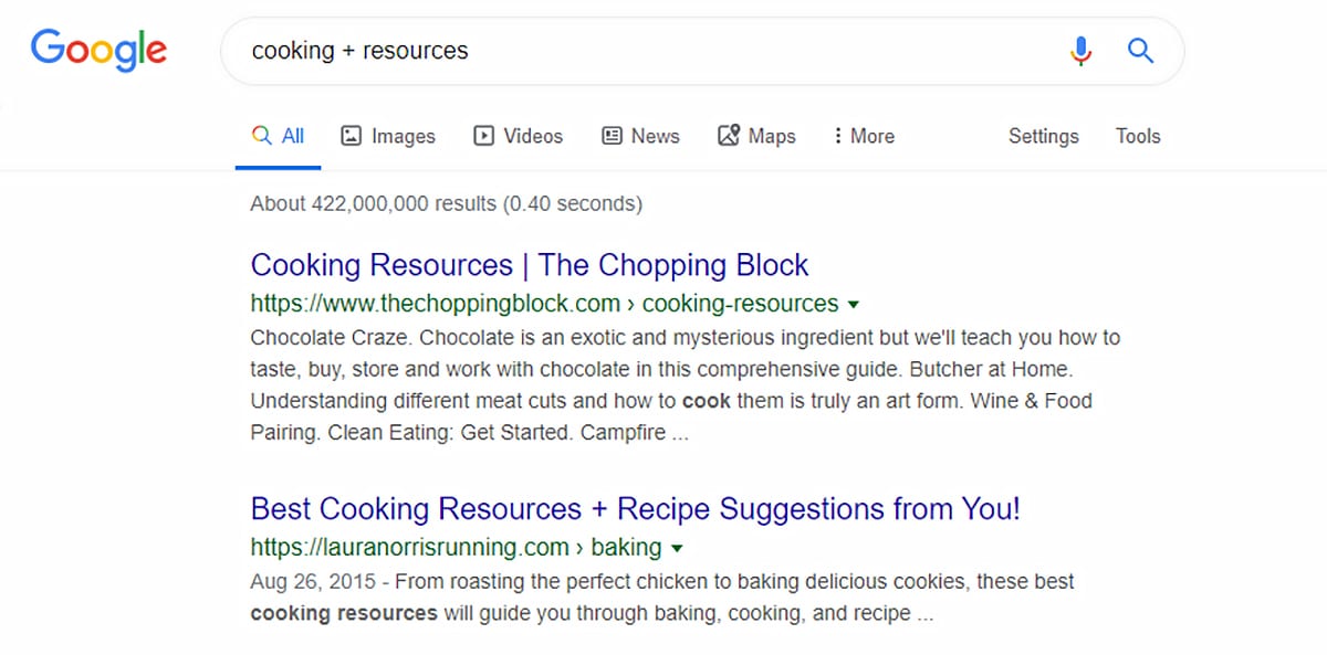 How to use Google search operators to find resource pages - broken link building
