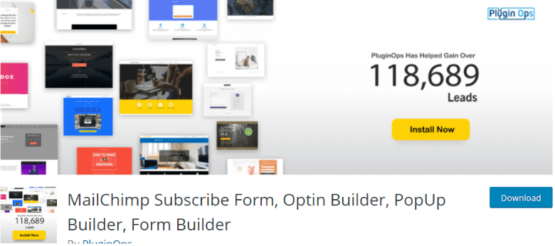 MailChimp Subscribe Forms