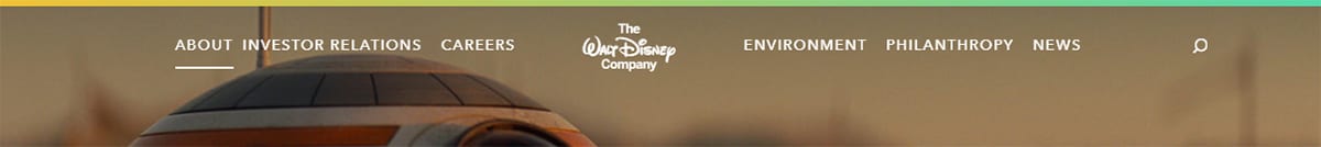 The Walt Disney Company home page