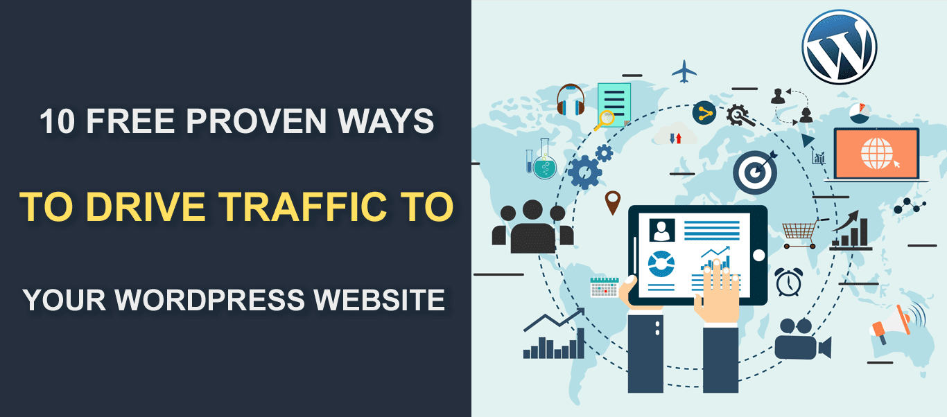 10 Free Proven Ways to Drive Traffic to Your WordPress Website