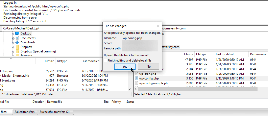How to increase memory limit via ftp