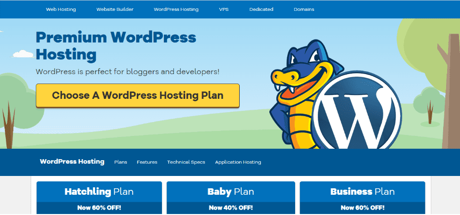 Hostgator WordPress hosting provider