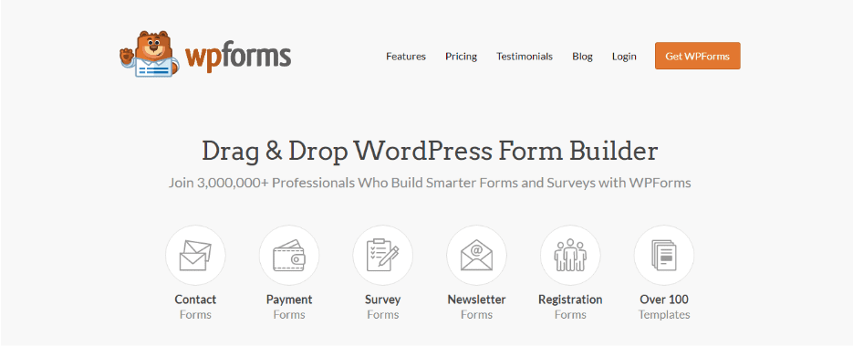 WPforms WordPress plugin