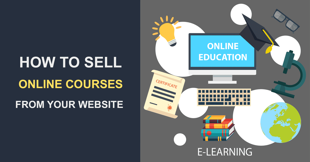 How to Sell Online Courses from your own Website (Beginner's guide)