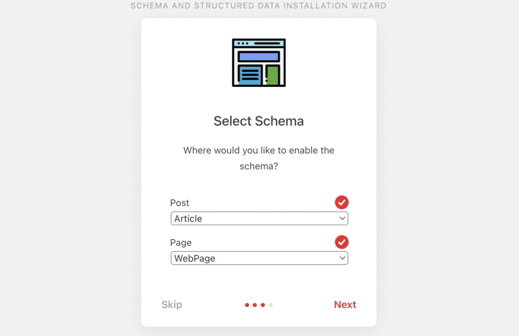 choose default schema type