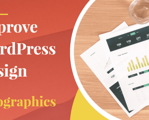 how to improve wordpress design with infographic