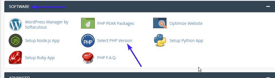 Update PHP version - How to fix sorry you are not allowed to access this page error in WordPress
