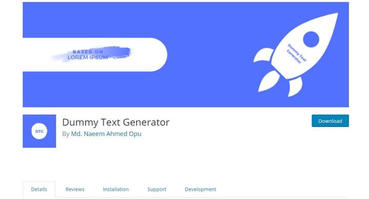 3-dummy text generator
