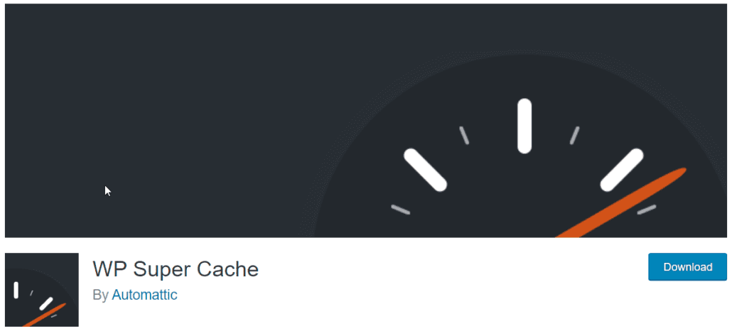 Getting started with WP Super cache