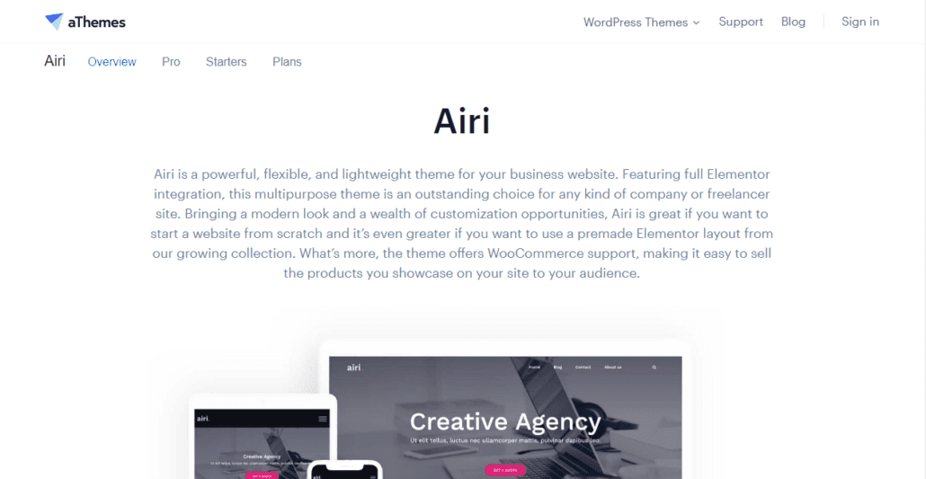 Airi Free WordPress Themes
