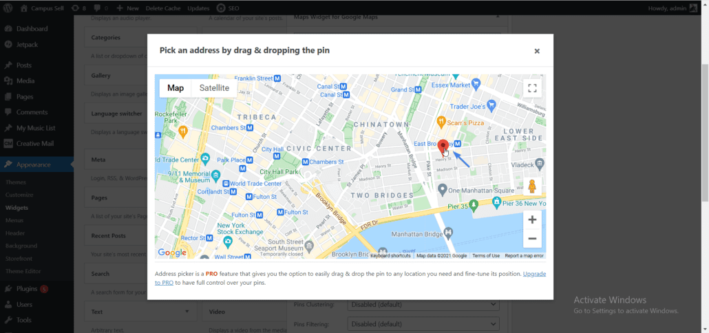 wordpress google maps