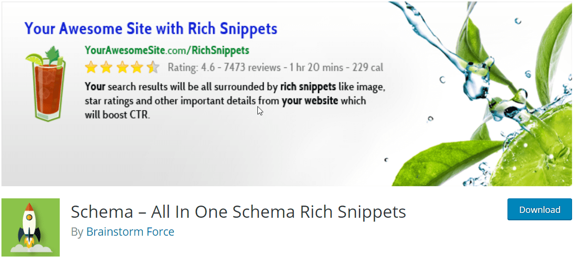 All in One Schema Rich Snippets plugin for WordPress