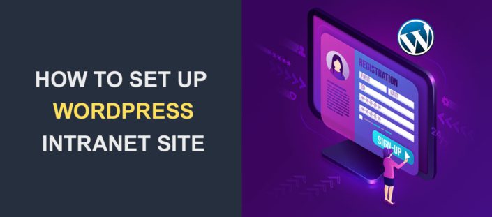 How to set up wordpress intranet site
