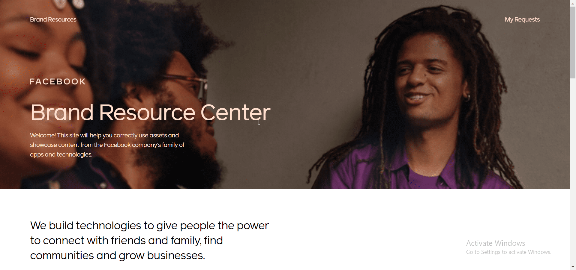 Facebook Brand Resource Center