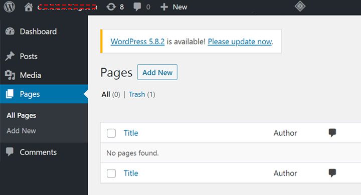 Add dynamic front page in WordPress 