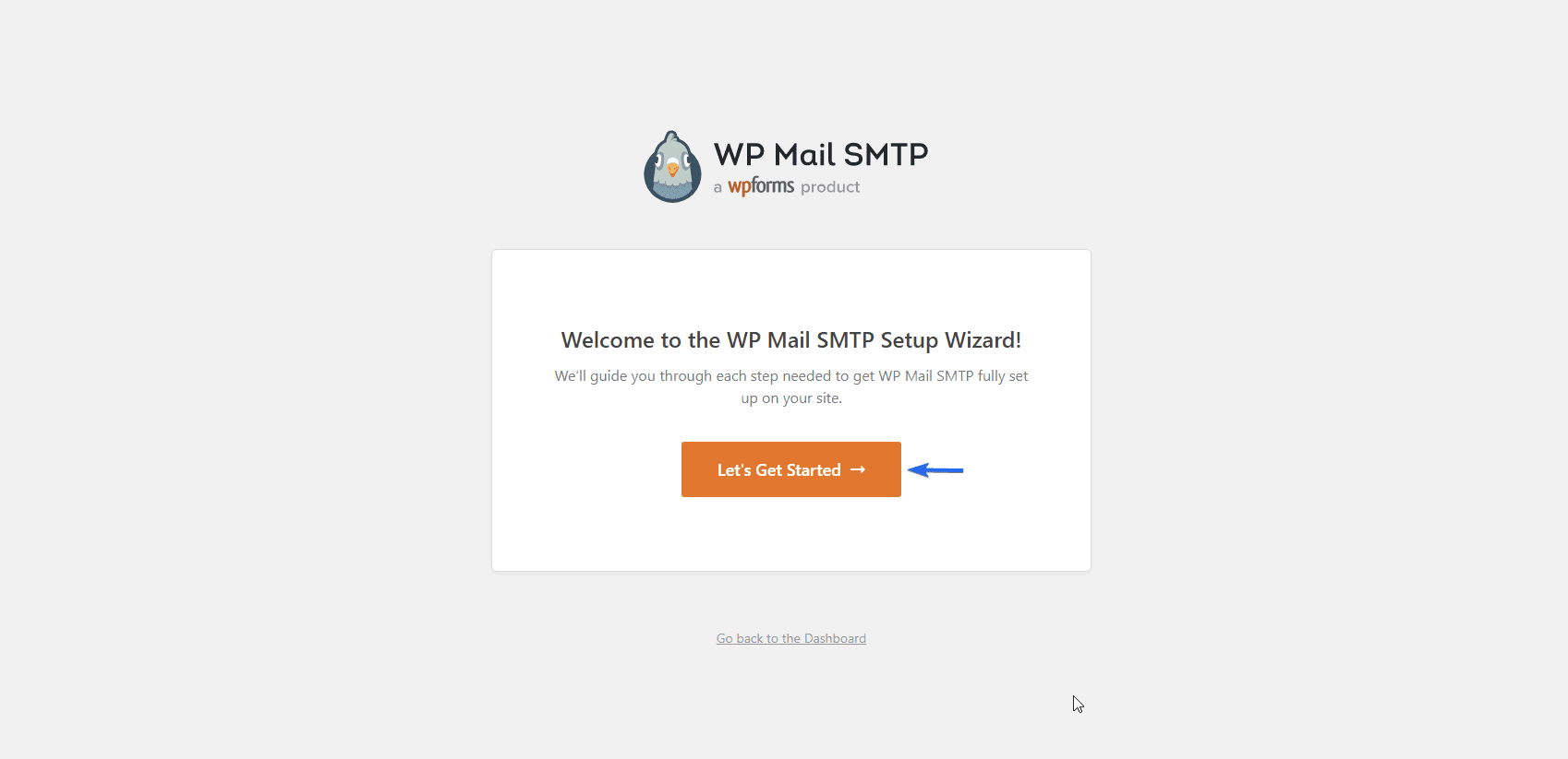 WP Mail SMTP Setup Wizard