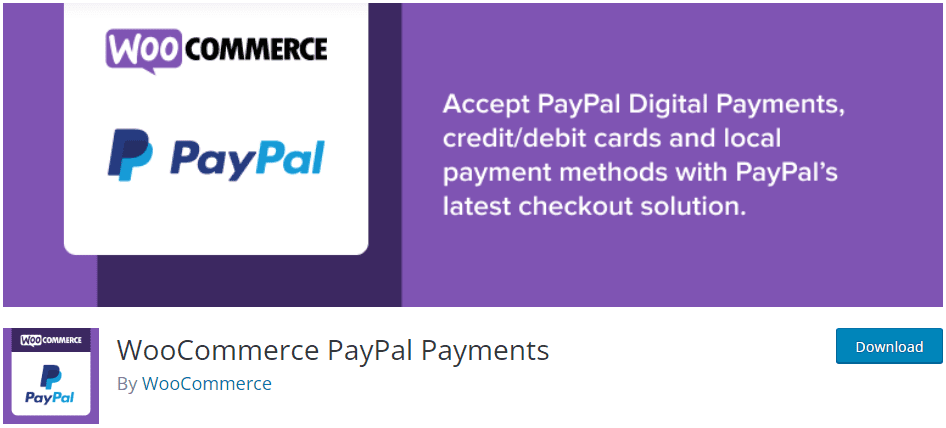 WooCommerce PayPal Payments extension