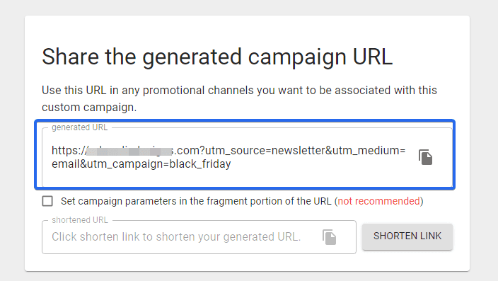 generate utm codes using campaign url builder