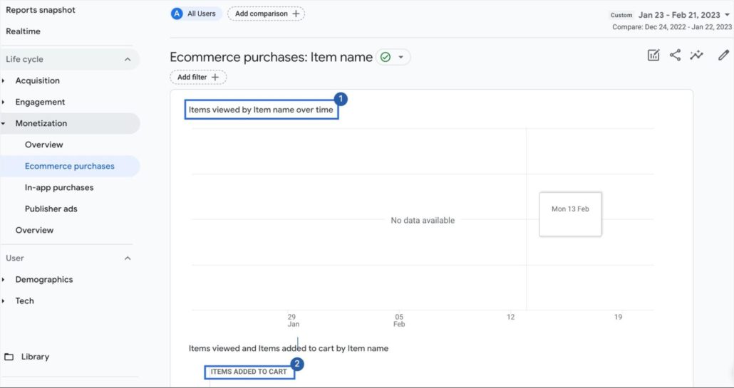 Ecommerce purchases - Tracking Woocommerce conversions