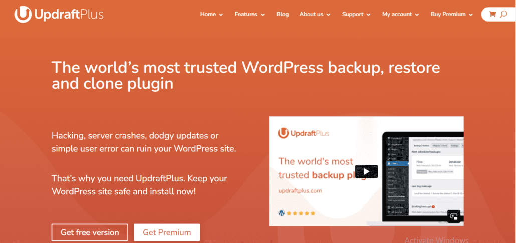 UpdraftPlus WordPress cloud storage plugin