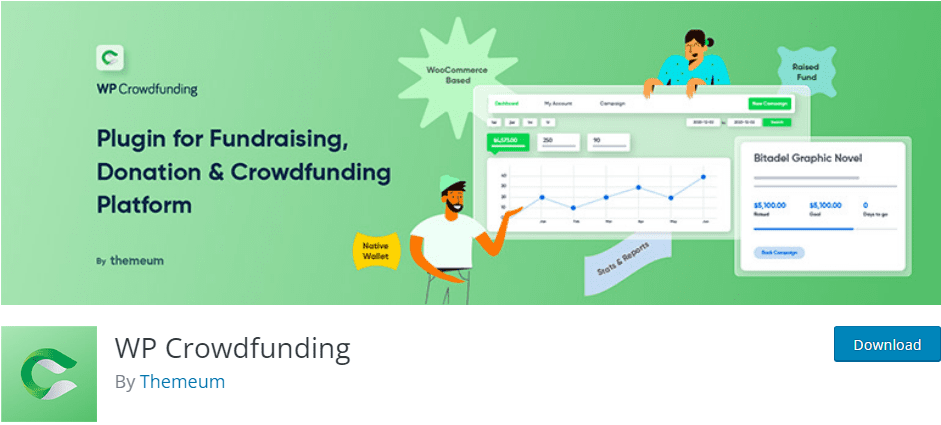 WP Crowdfunding plugin