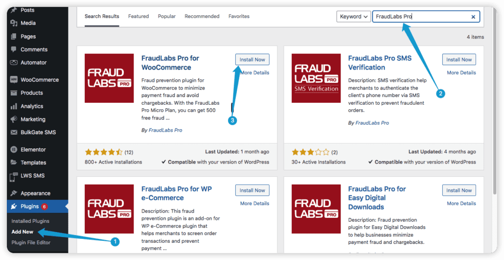 Install Fraudlabs for WooCommerce fraud prevention.