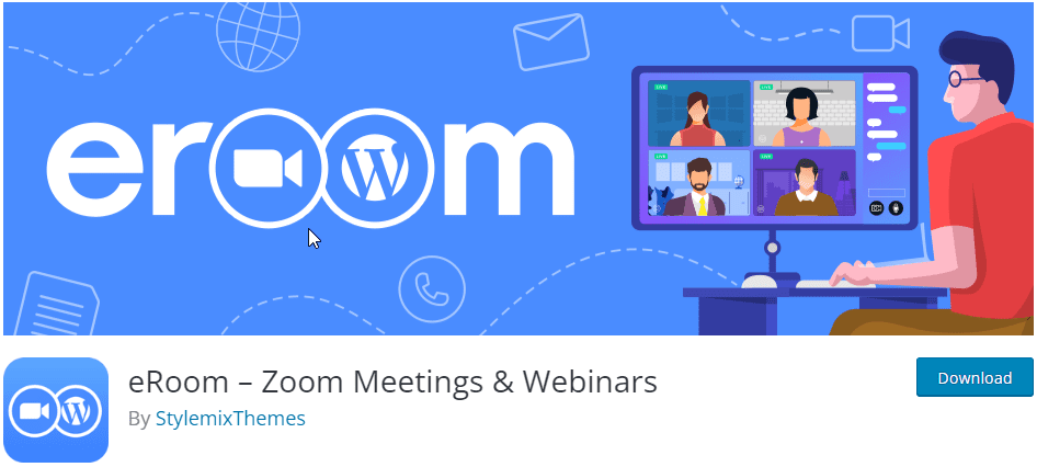 eRoom - Zoom Meetings & Webinars plugin