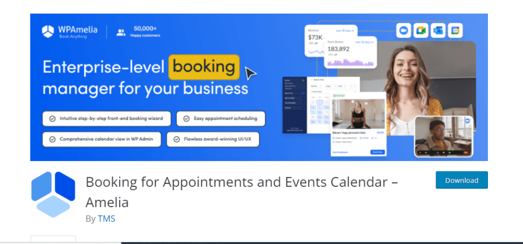 Booking for Appointments and Events Calendar plugin - wordpress zoom plugin