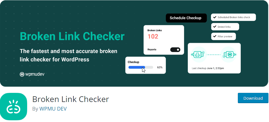 WP Broken Link Checker plugin - How to Fix Broken Links in WordPress