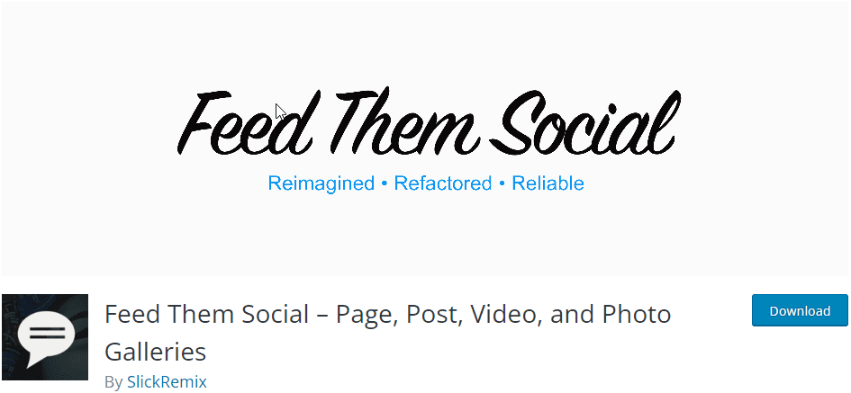 Feed Them Social plugin
