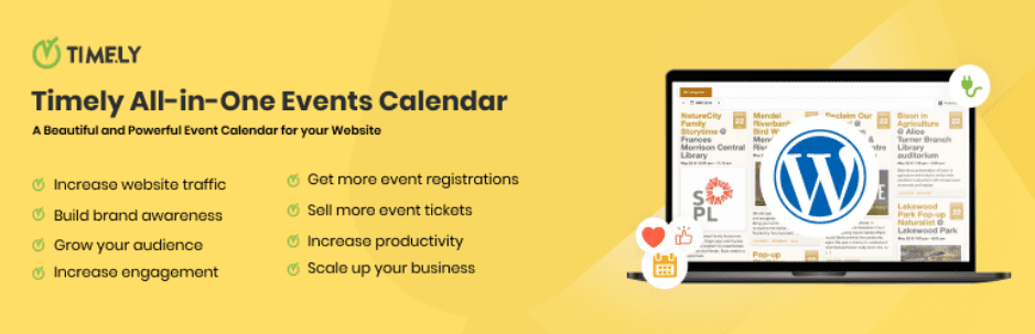 Timely All-in-One Event Calendar - best WordPress calendar plugins